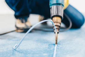 professionelles Verschweißen von Linoleum - professionelles Verschweißen von Linoleum